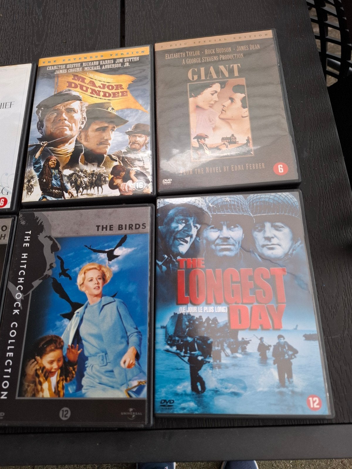 11 DVD's: Klassieke films en Westerns, Nederlands, Ophalen of Verzenden, Vanaf 12 jaar, Inclusief doosje