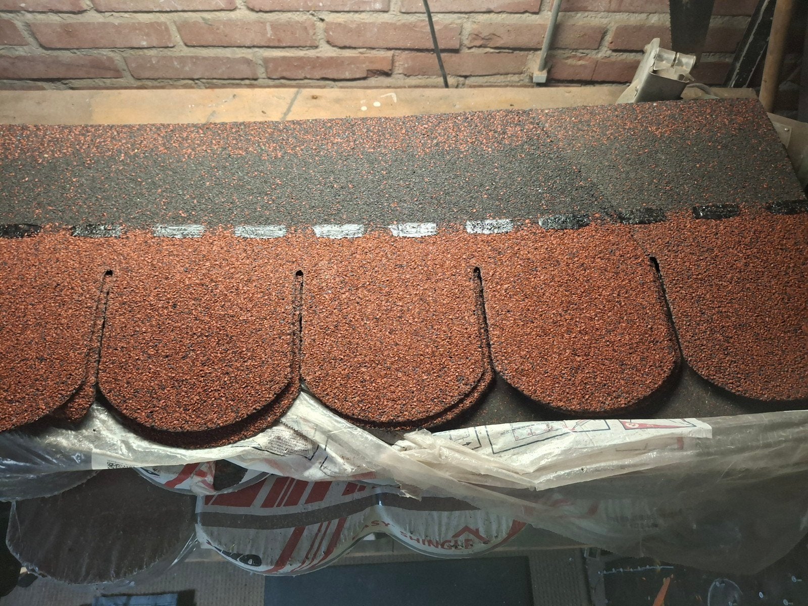 Easy Shingle dakshingles 5 pakketten (10m²), Overige materialen, Overige typen, Nieuw, Rood