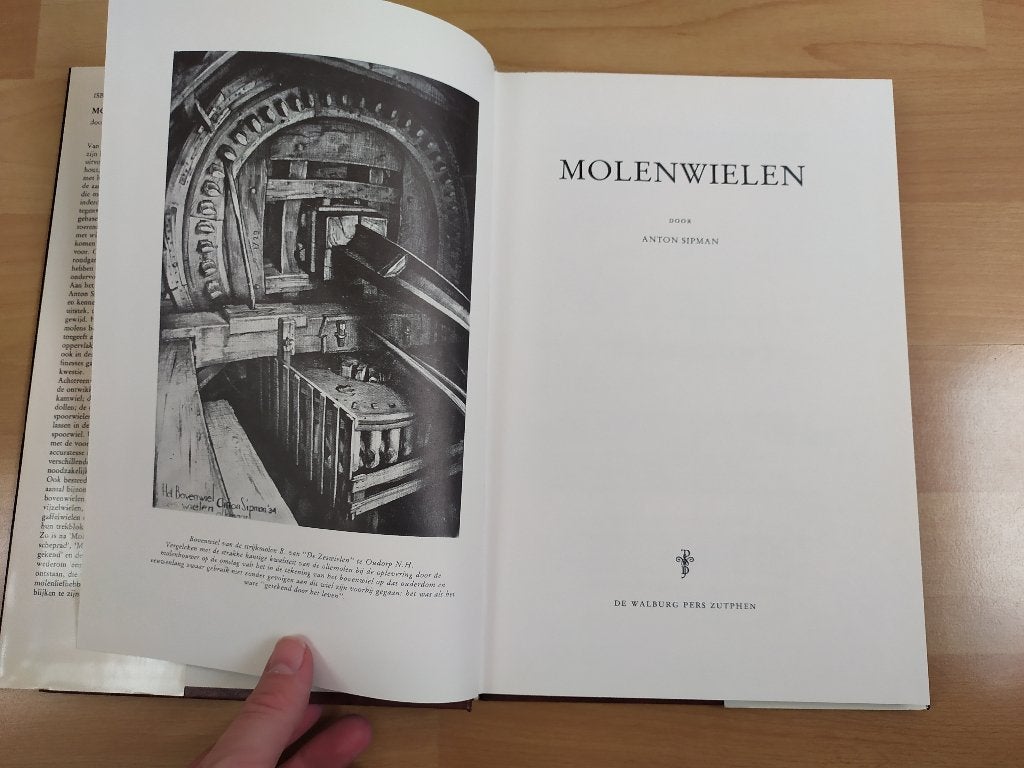Molenwielen - Anton Sipman, Boeken, Ophalen of Verzenden, Gelezen, Overige onderwerpen