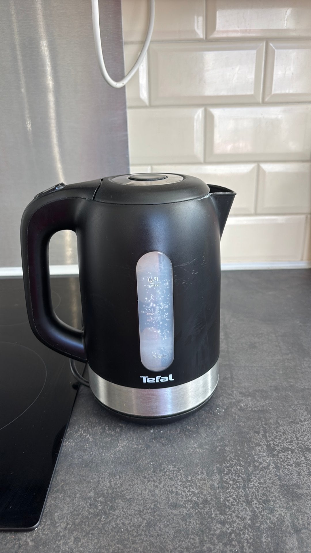 Waterkoker Tefal, Witgoed en Apparatuur, Waterkokers, 1 tot 2 liter, Ophalen of Verzenden, Gebruikt