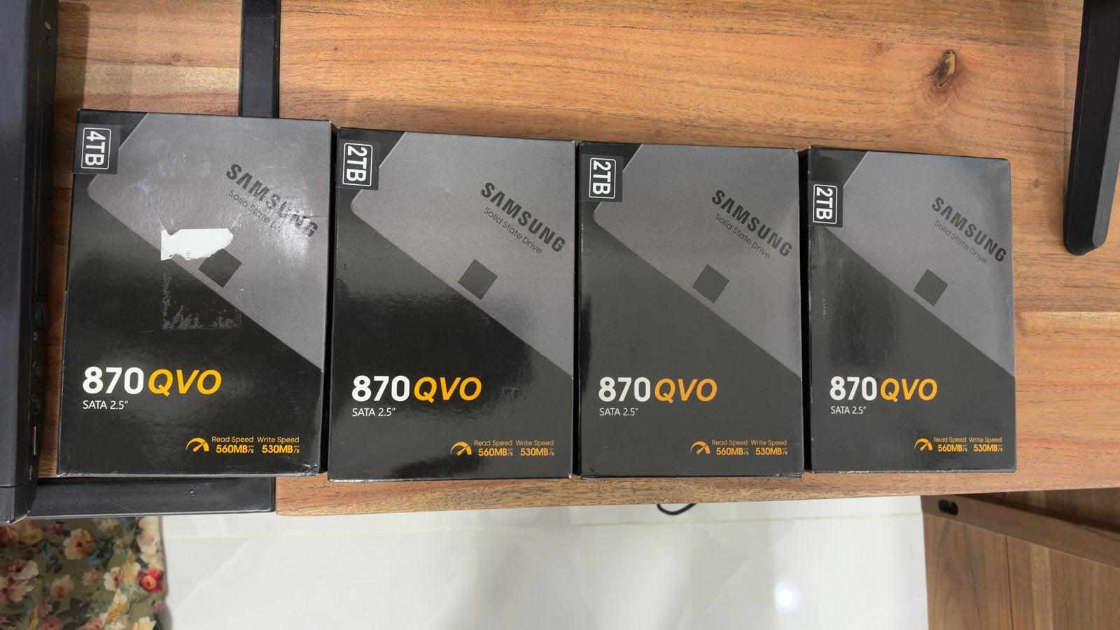 Samsung 870 QVO SSD's en WD My Passport HDD, Computers en Software, Intern, Server, Nieuw, Ophalen of Verzenden