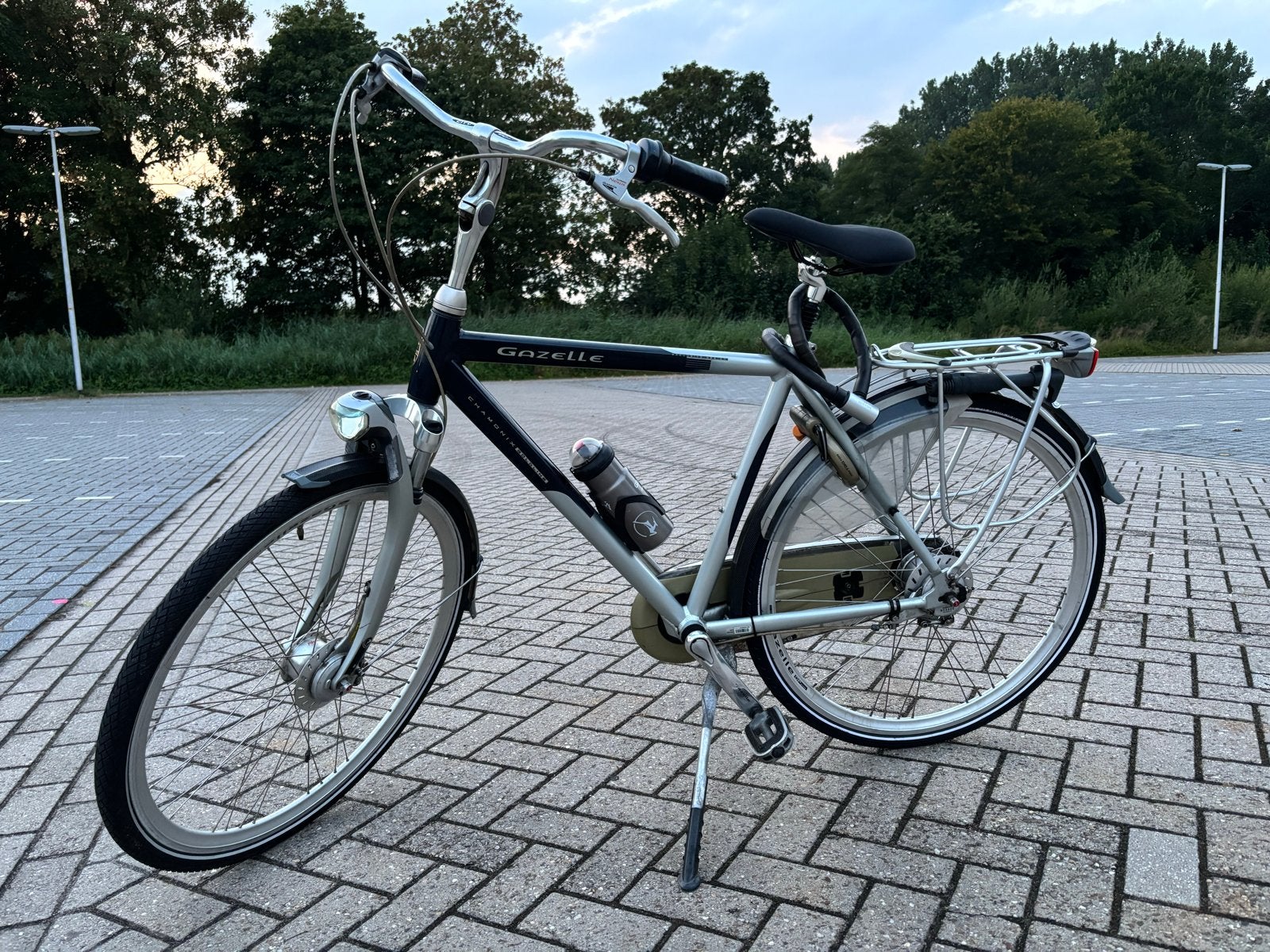 Gazelle Chamonix Goldline fiets met 8 versnellingen, Fietsen en Brommers, Ophalen, Terugtraprem, Versnellingen, Gazelle