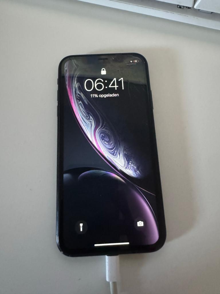 iPhone XR  64GB, Gebruikt, Zwart, Ophalen of Verzenden, 64 GB