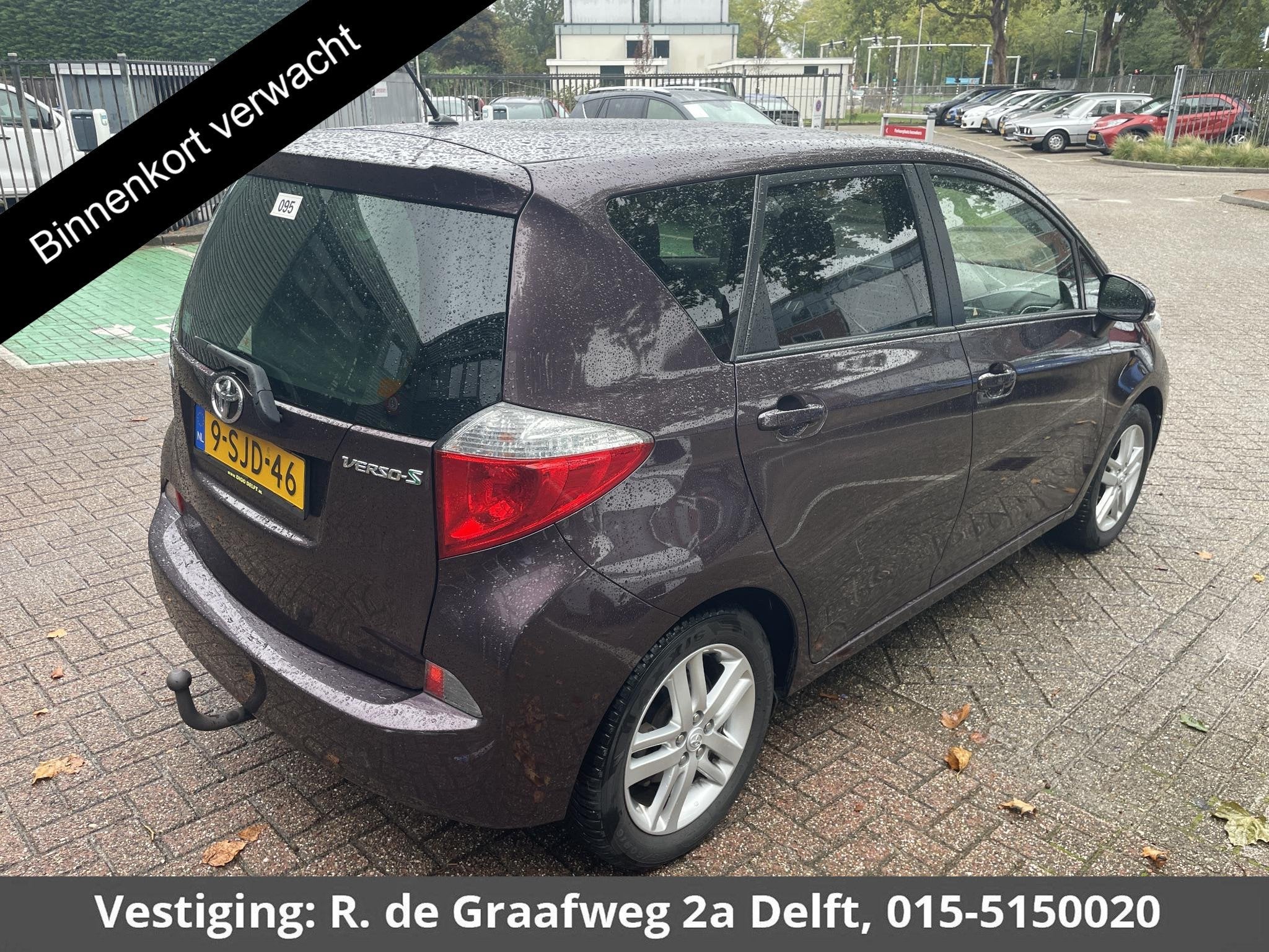 Toyota Verso-S 1.3 VVT-i Dynamic | 1e eigenaar | Dealer onde, Auto's, Voorwielaandrijving, Stof, Gebruikt, Zwart