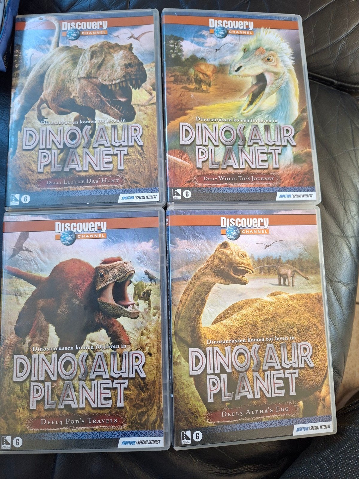 Dinosaur Planet DVD Boxset - Deel 1 t/m 4, Vanaf 6 jaar, Ophalen of Verzenden, Gebruikt, Serie