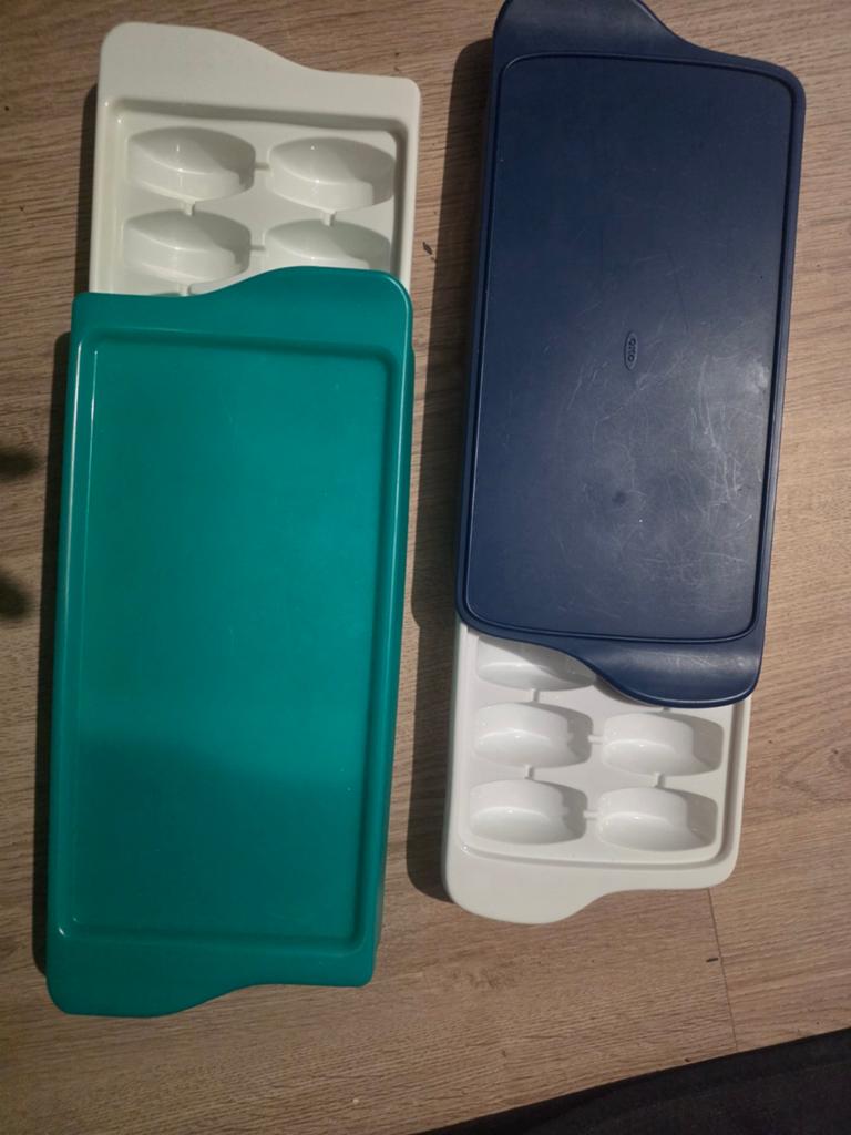 Oxo babyvoeding diepvriesbakjes (2 stuks), Kinderen en Baby's, Babyvoeding en Toebehoren, Ophalen of Verzenden, Gebruikt, Overige typen