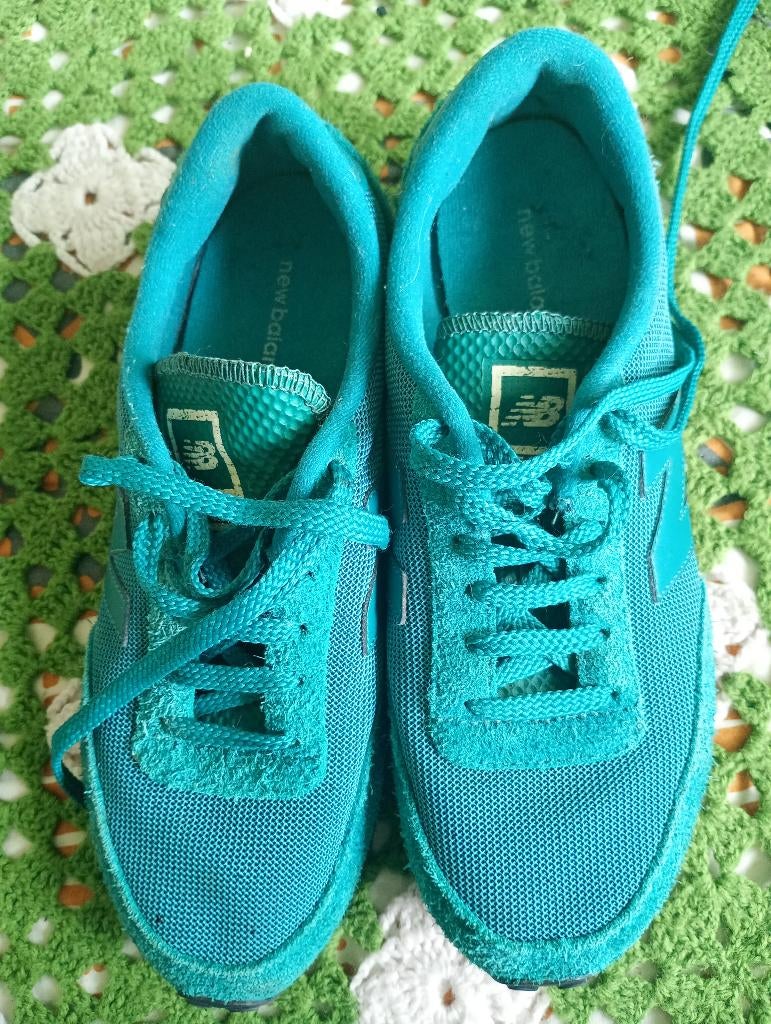 New balance sneakers groen blauw petrol maat 41 41,5, Kleding | Dames, Schoenen, Blauw, New Balance, Ophalen of Verzenden, Sneakers of Gympen