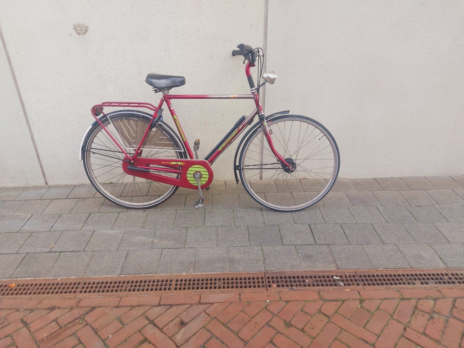 goede werkend Herenfiets - Goede staat, Fietsen en Brommers, Gebruikt, Velgrem, Versnellingen, 57 tot 61 cm