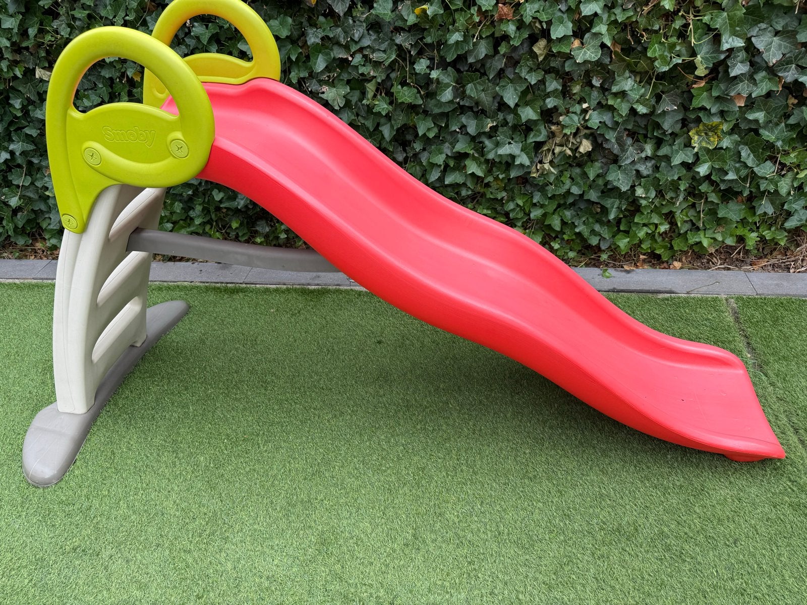 Smoby XL Glijbaan met Wateraansluiting - Dubbele Golf, Kinderen en Baby's, Speelgoed | Buiten | Speeltoestellen, Ophalen of Verzenden