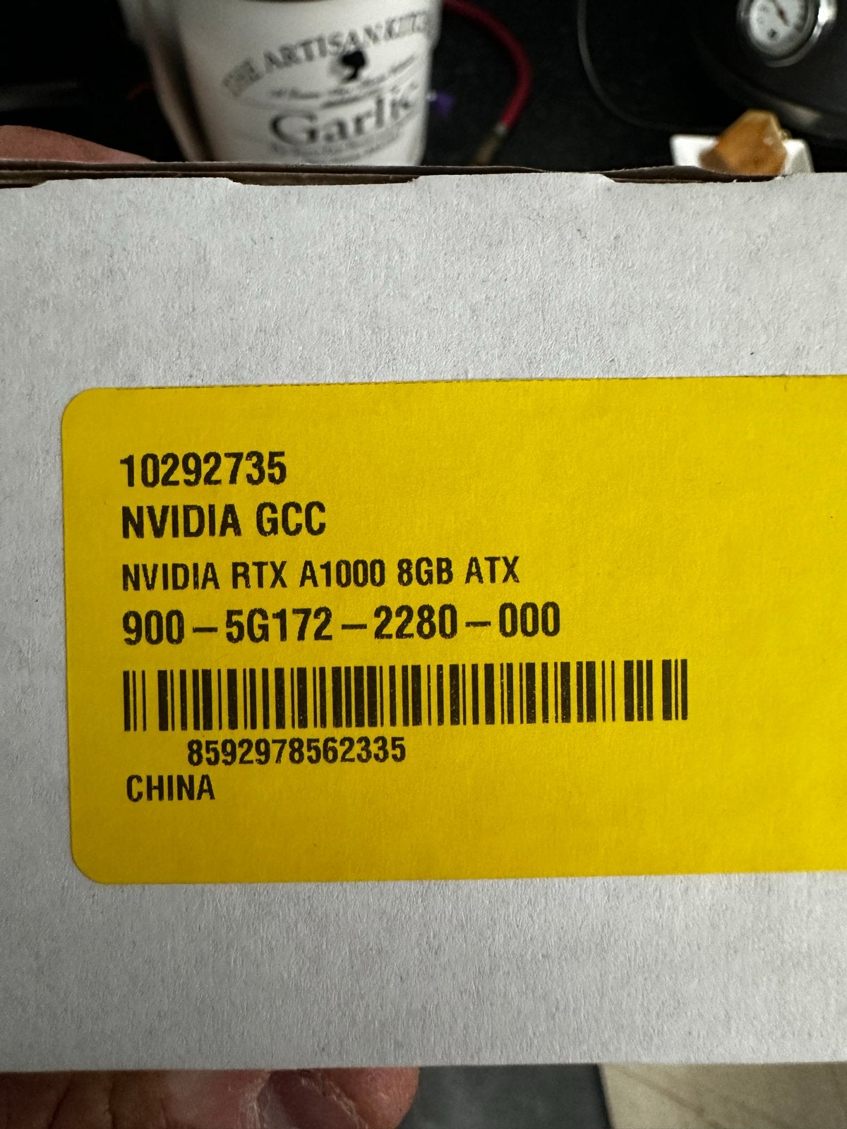 HP NVIDIA RTX A1000 8GB ATX Grafische Kaart, Computers en Software, Videokaarten, Ophalen, DisplayPort, GDDR6, PCI-Express 4