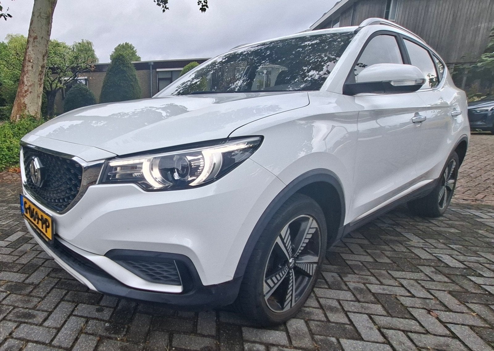 MG ZS Electric 143pk 2019 Wit, Auto's, Electronic Stability Program (ESP), Zwart, 38 min, ZS