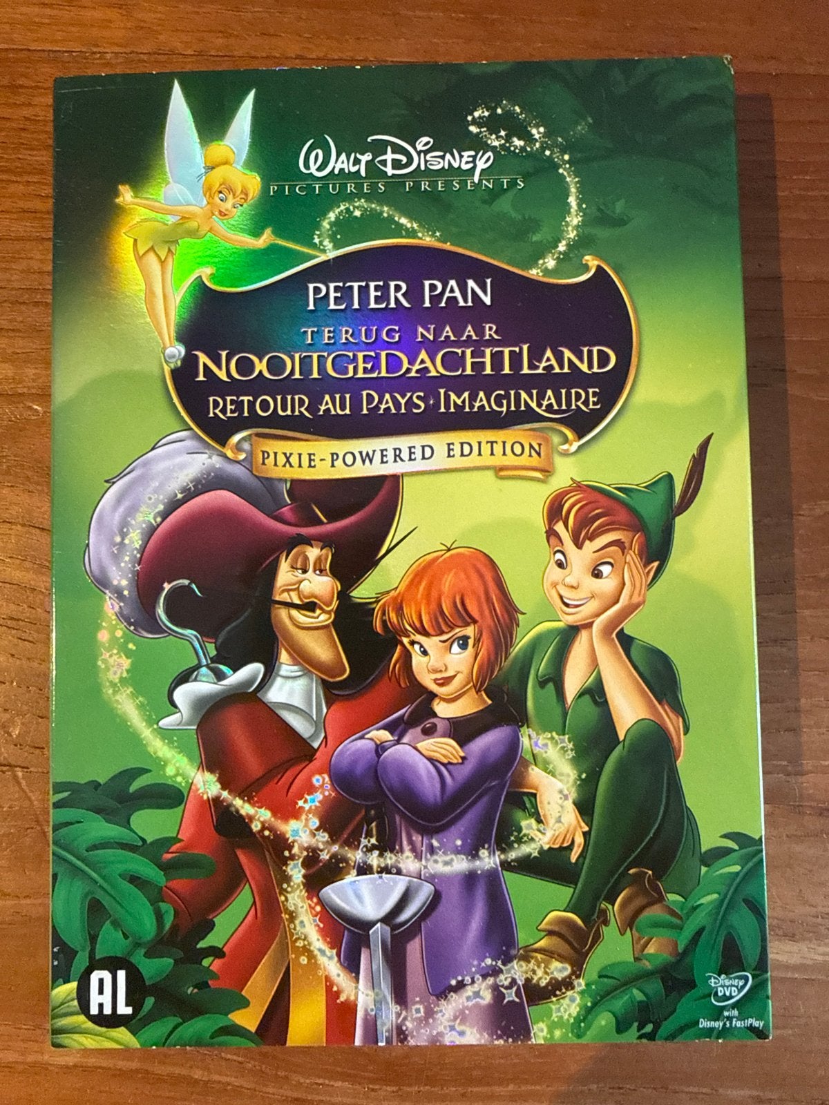 Peter Pan: Terug naar Nooitgedachtland - Pixie-Powered DVD, Cd's en Dvd's, Bonusmateriaal, Animatie, Alle leeftijden, Nederlands