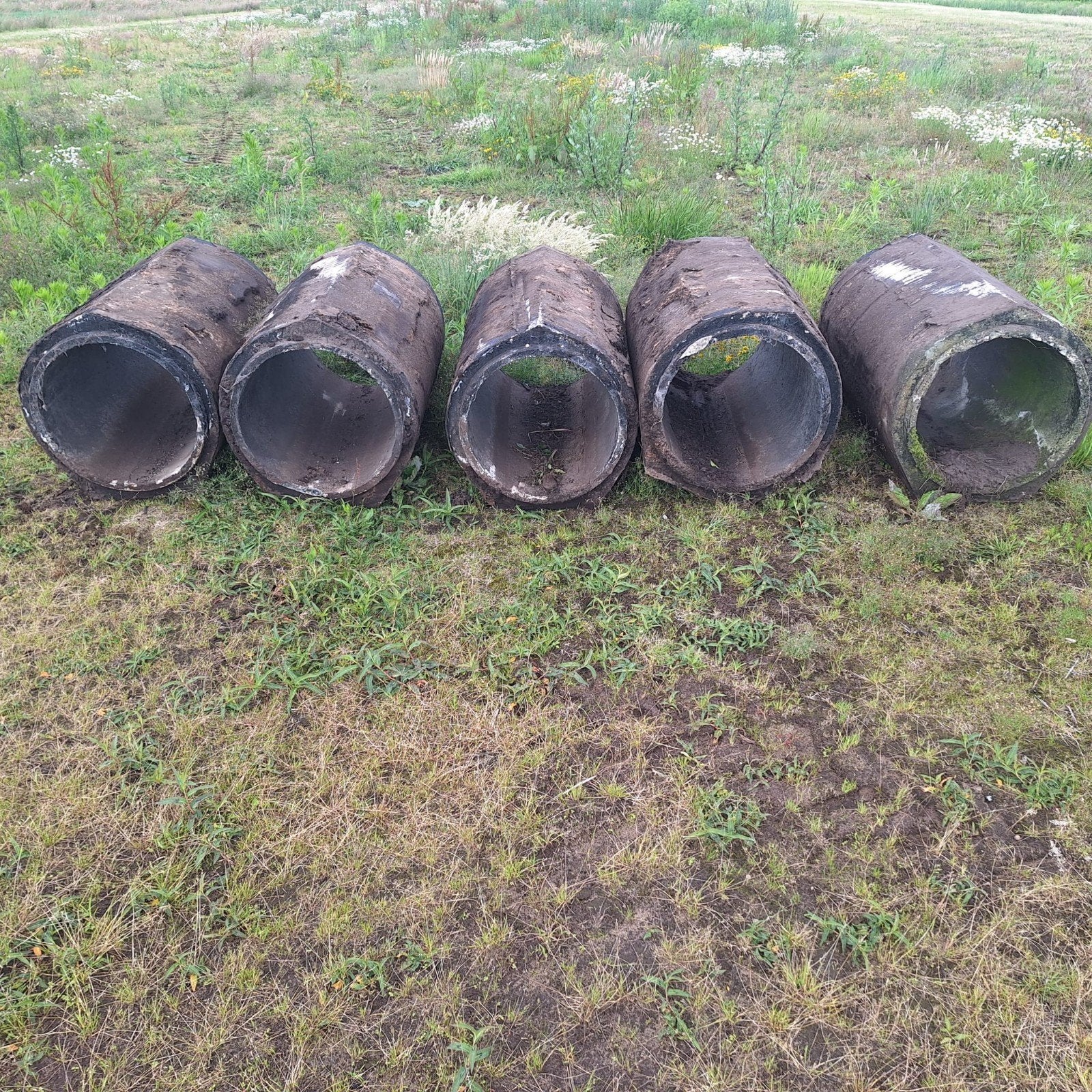 Beton duikers., Ophalen of Verzenden, Gebruikt, Overige materialen, 80 mm of meer