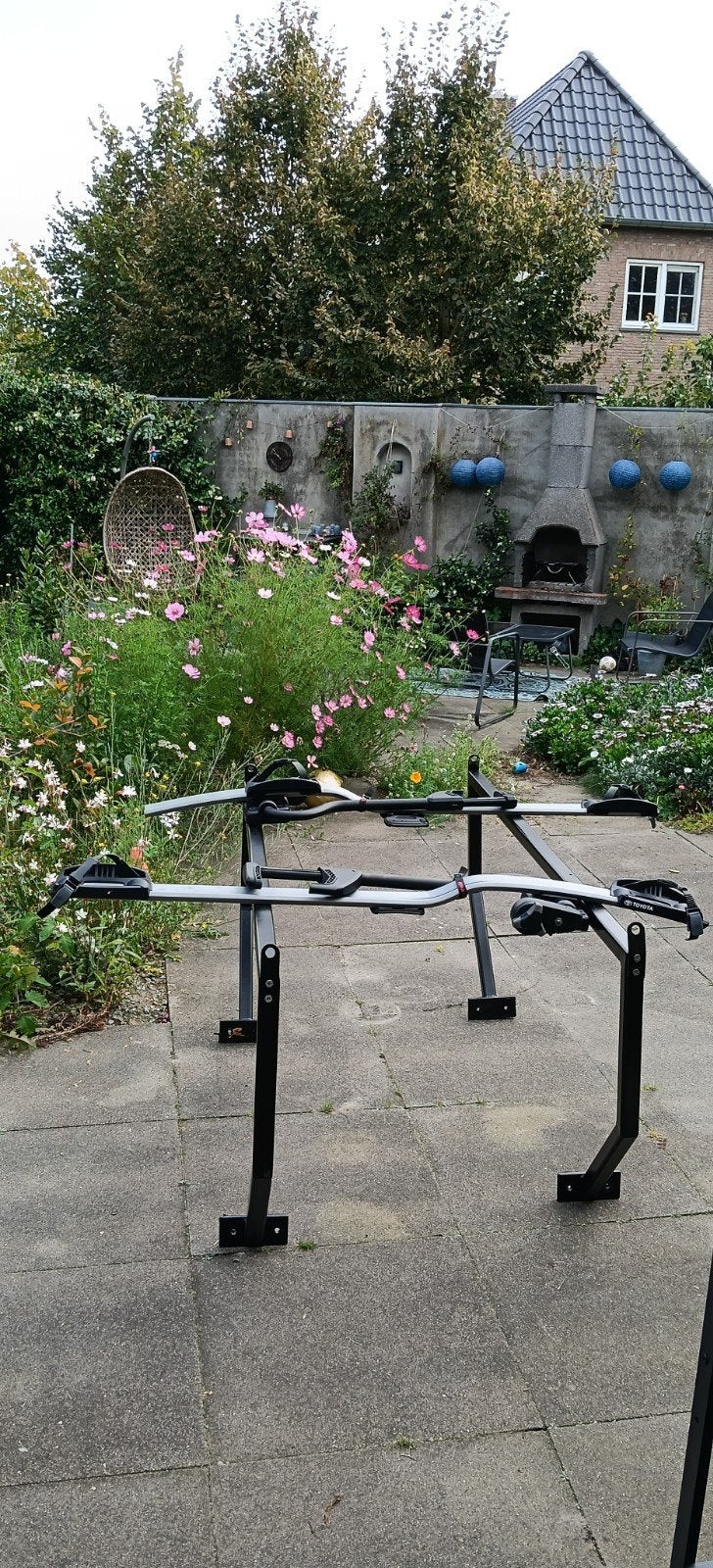Toyota fietsendrager voor 2 fietsen, Auto diversen, Ophalen, 2 fietsen, Gebruikt, Dakdrager