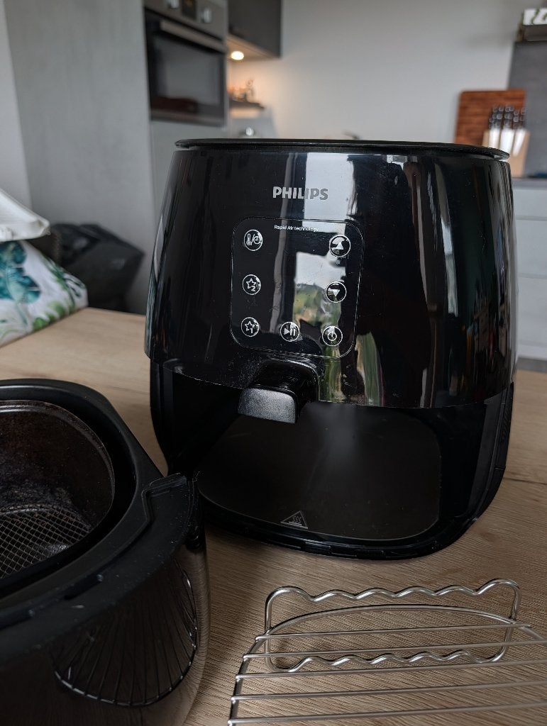 Philips Essential Airfryer XL, Ophalen, Gebruikt, Airfryer XL, 1000 t/m 1499 gram