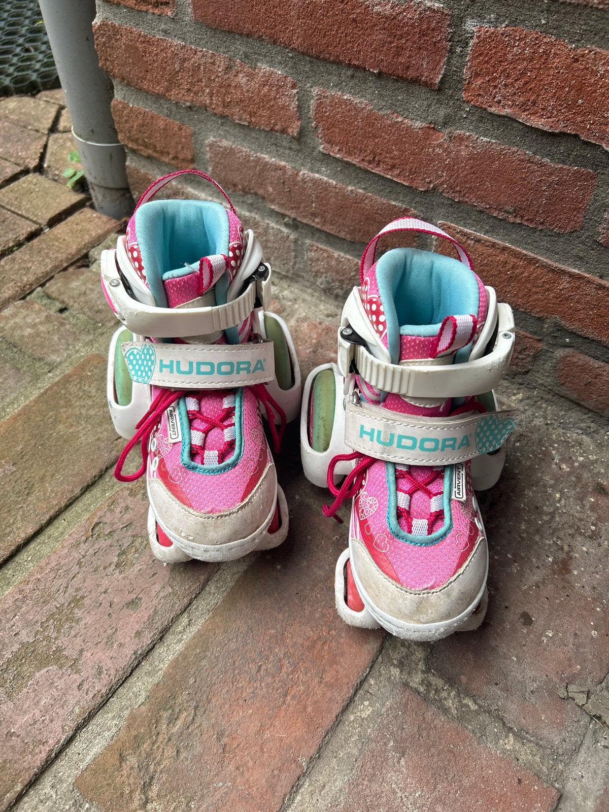 Hudora rolschaatsen voor kinderen, verstelbaar, maat 26-29, Ophalen of Verzenden, Verstelbaar, Gebruikt, Kinderen