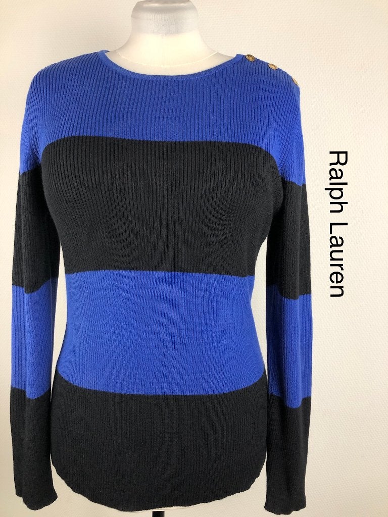 Ralph Lauren Trui  (mt: 42) 15,4/8242, Blauw, Maat 42/44 (L), Ophalen of Verzenden, Zo goed als nieuw