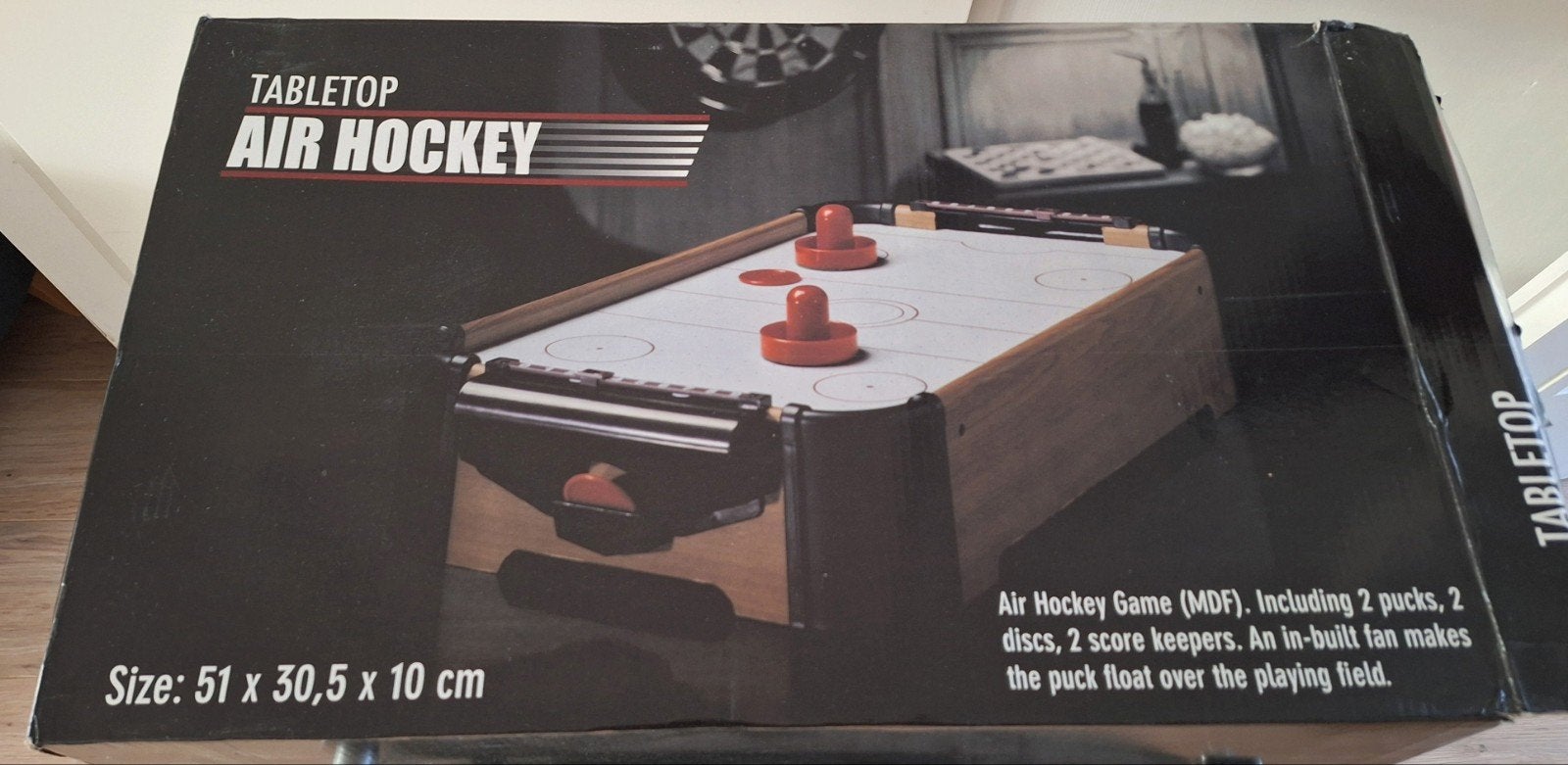 Tafelmodel. Airhockey, Ophalen, Jongen of Meisje
