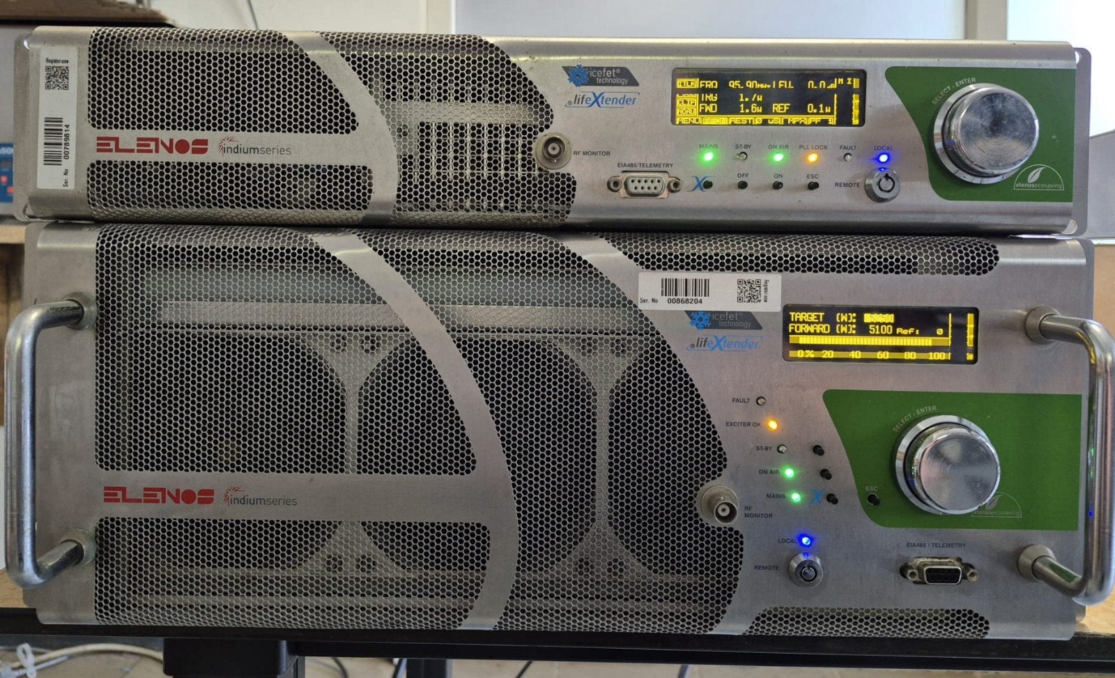 elenos 5kw icefet set, Telecommunicatie, Ophalen, Gebruikt, Zender