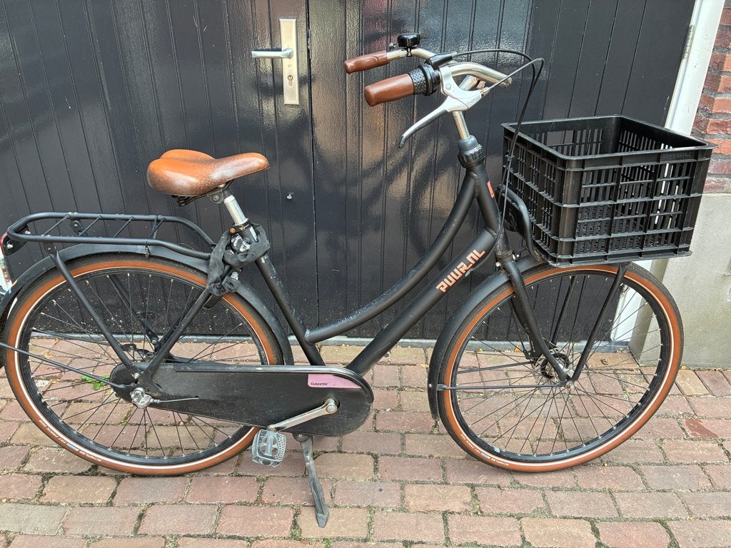 Gazelle Puur NL, Fietsen en Brommers, Fietsen | Dames | Damesfietsen, Ophalen, Terugtraprem, Versnellingen, Gazelle