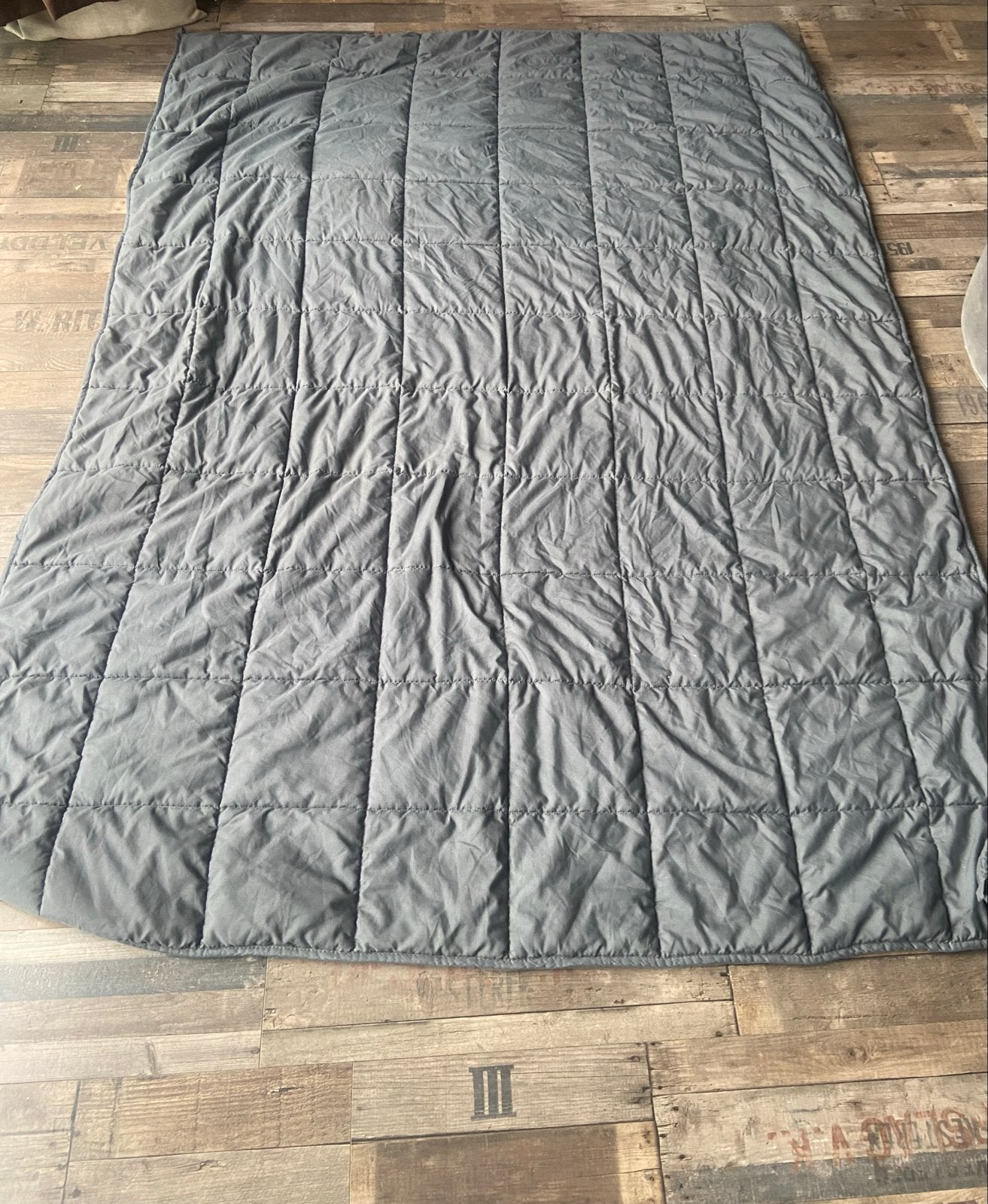 Swiss Nights Verzwaringsdeken 150x200 cm - Grijs, Ophalen, Eenpersoons, Overige merken, Polyester