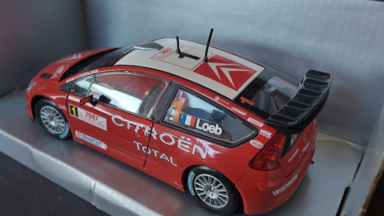 Citroen C4 Wrc Rally 1:24 Schuco Pol, Overige merken, Auto, Verzenden, .