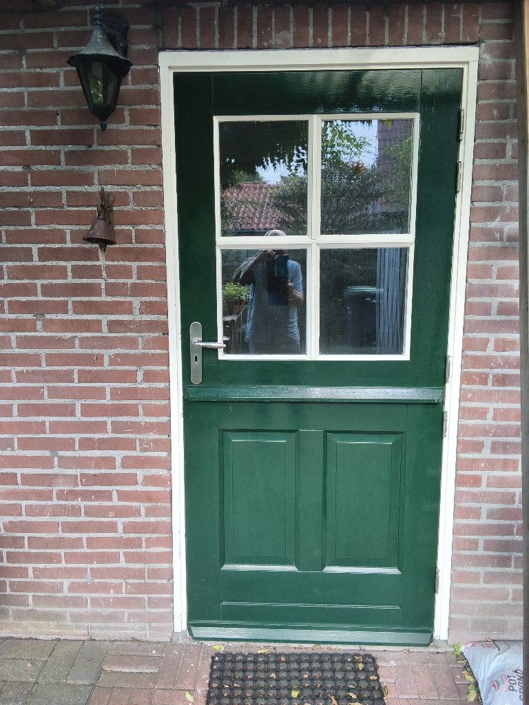 Dubbele deur/2 delige boerendeur, Ophalen, Gebruikt, 80 tot 100 cm, Buitendeur