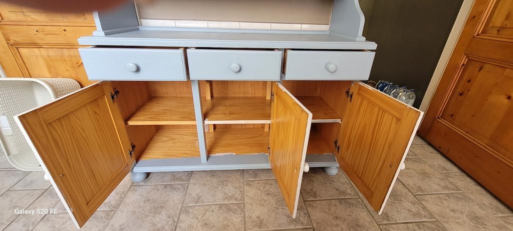 Eiken keuken kast 194 hoog,  133 breed 45 diep, Huis en Inrichting, Ophalen, Gebruikt, 25 tot 50 cm, Minder dan 100 cm