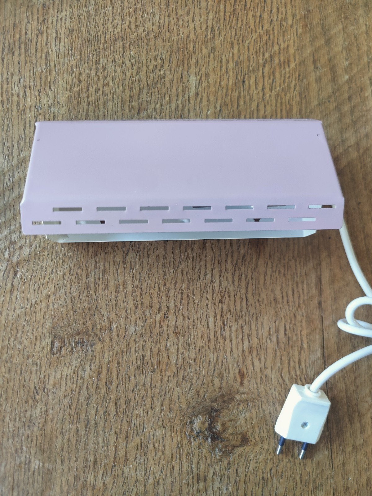 Vintage Roze Slaapkamer Wandlamp - Retro Design, Met snoer/stekker, Gebruikt, Bedlamp, Roze