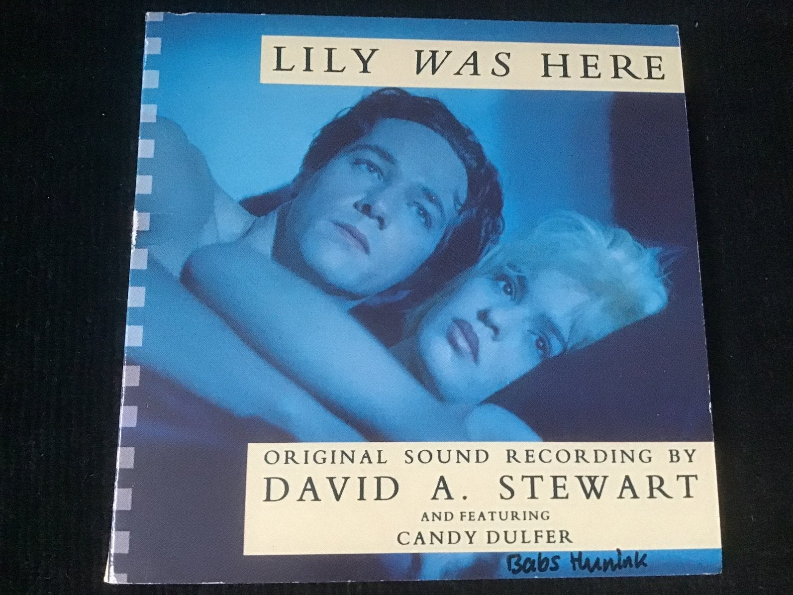 David A.Stewart & Candy Dulfer, Lily was here mini cd-single, 1 single, Ophalen of Verzenden, Zo goed als nieuw, Pop