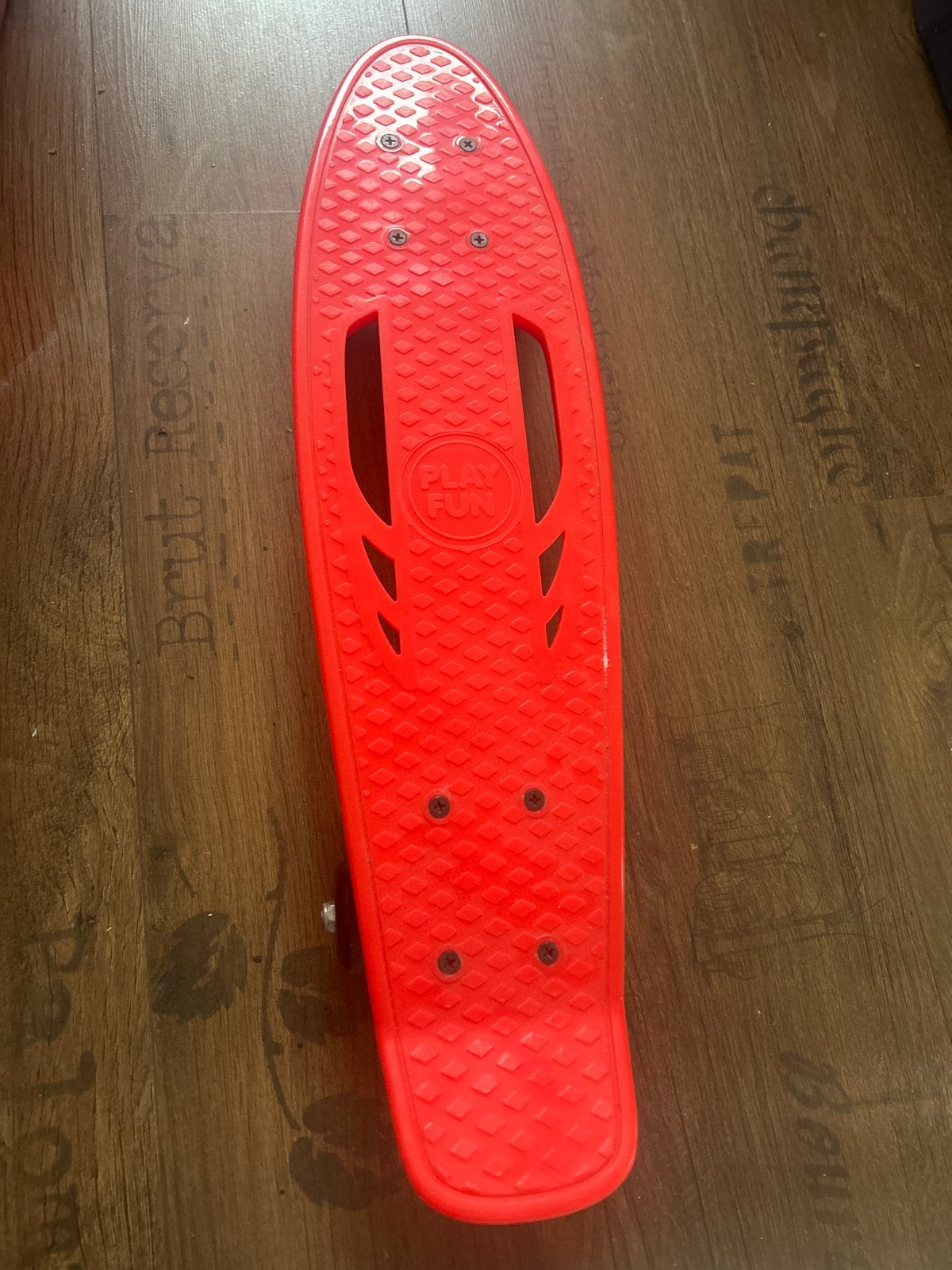 Rood Skateboard / Pennyboard, Sport en Fitness, Skateboarden, Ophalen of Verzenden, Gebruikt, Skateboard