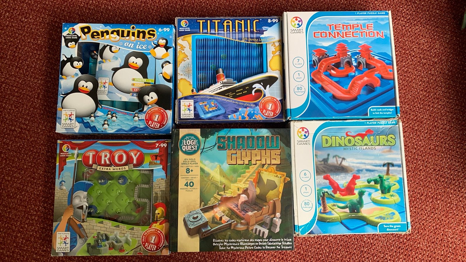 Smart Games spellenpakket, Ophalen of Verzenden, Zo goed als nieuw