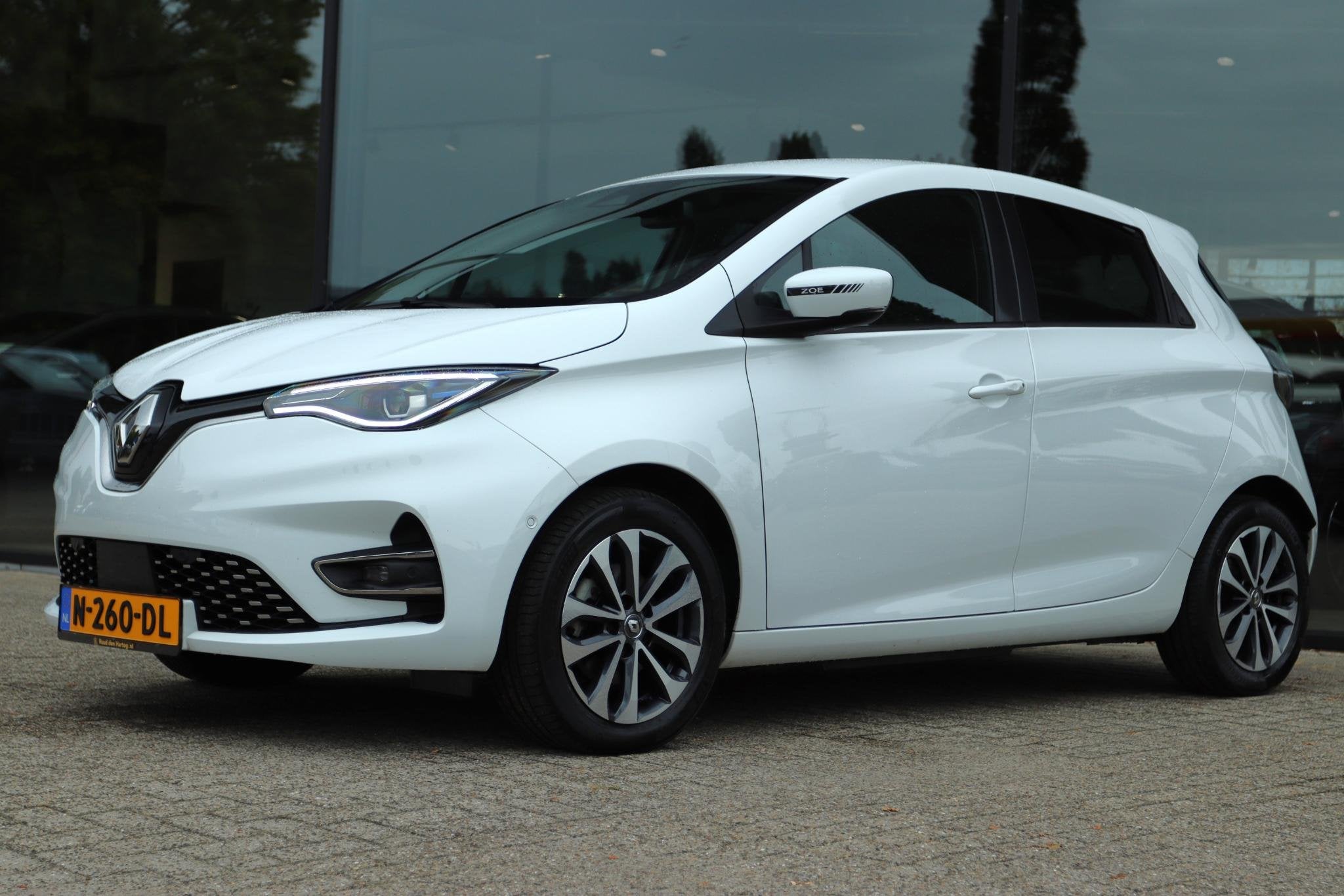 RENAULT ZOE R135 INTENS 52 KWH SOH 93% | KOOPACCU | CARPLAY, Auto's, 136 pk, Gebruikt, Wit, Origineel Nederlands