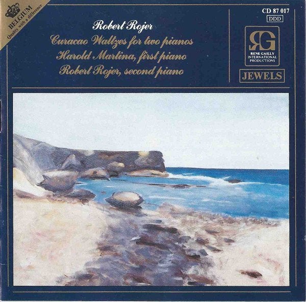 ROBERT ROJER Curacao Wlatzes for Two Pianos, Kamermuziek, Verzenden, Zo goed als nieuw, Inclusief doosje