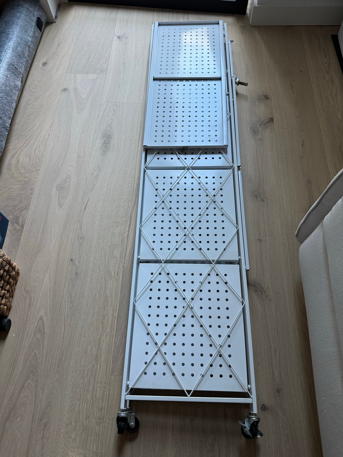 Doogo inklapbare stellingkast - 360 wielen - Inklapbaar, Ophalen of Verzenden, Gebruikt
