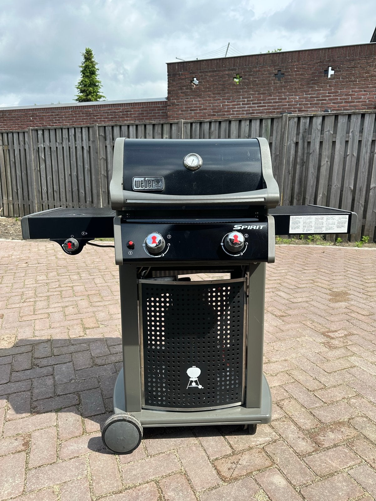 Weber Spirit E-220 gasbarbecue met zijbrander, Ophalen, Gebruikt