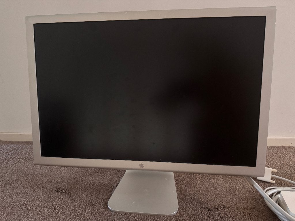 Apple 23 Cinema Display (Model A1081) - Macintosh, Computers en Software, Monitoren, Ophalen, Gebruikt, Kantelbaar, HDMI
