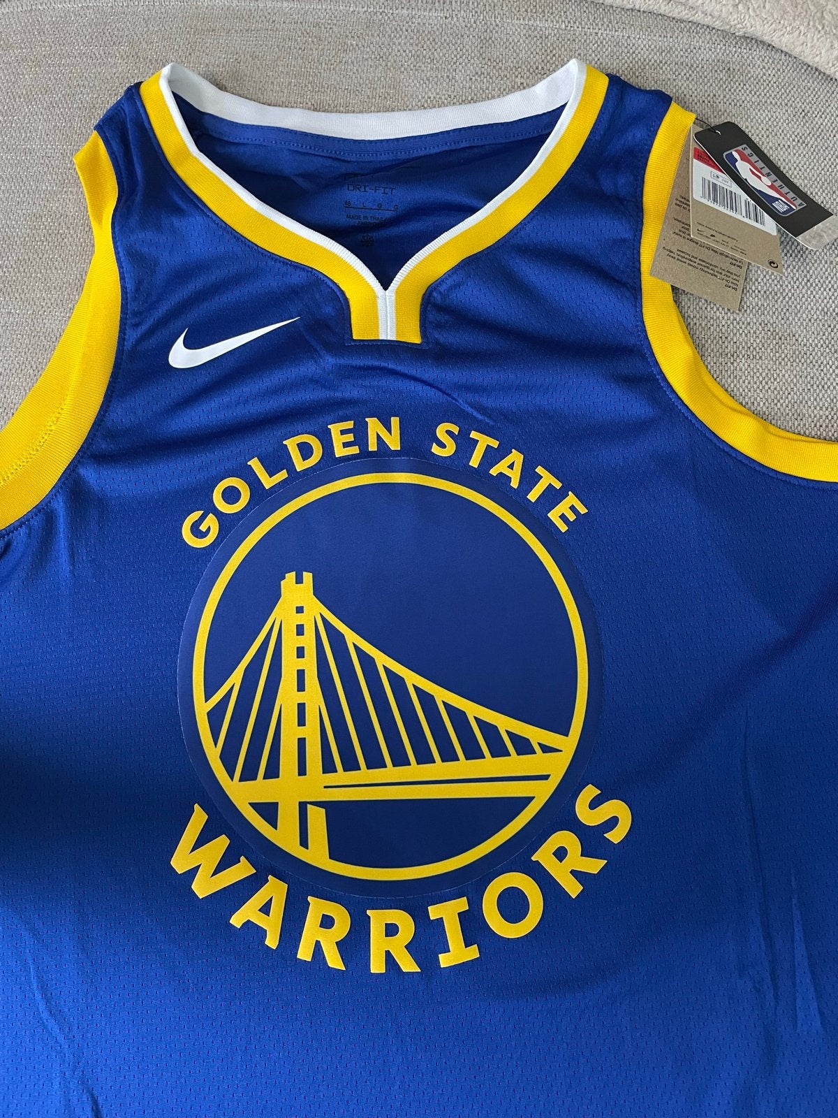 Nike Golden State Warriors Basketbalshirt - Maat L, Ophalen of Verzenden, Nieuw, Kleding