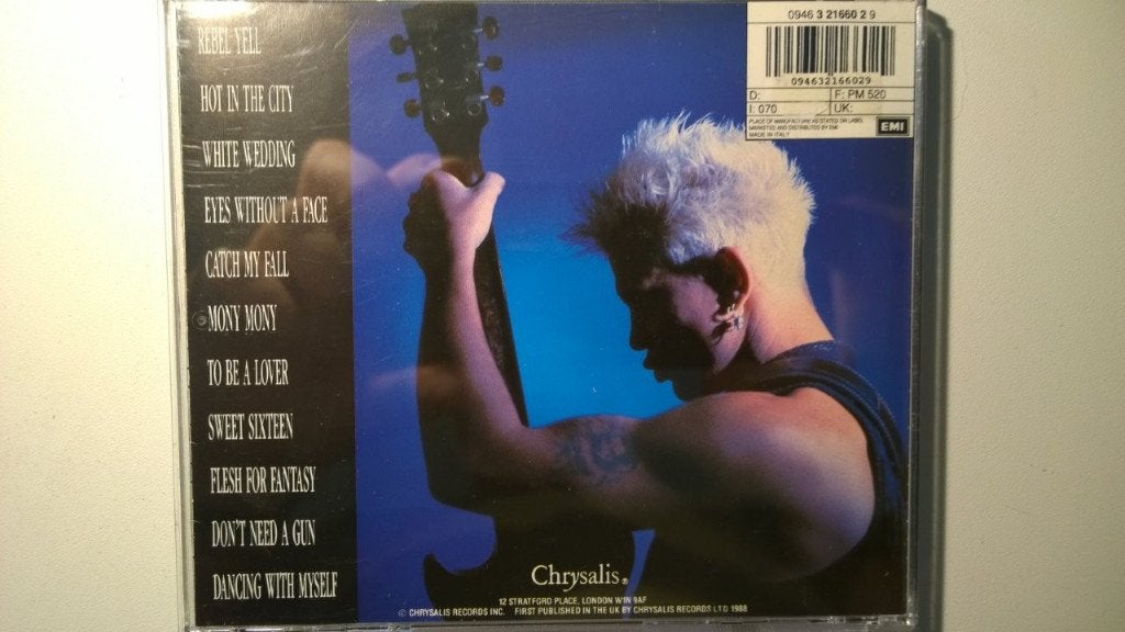 Billy Idol - Idol Songs 11 Of The Best, Ophalen of Verzenden, Zo goed als nieuw, Poprock, Album