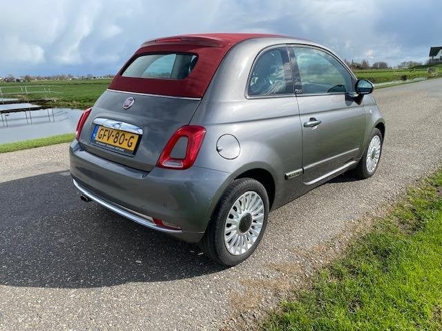 Fiat 500 C 1.2 Lounge Cabrio/Airco/Navigatie/93dkm/2018, Auto's, Voorwielaandrijving, Stof, Gebruikt, 4 cilinders