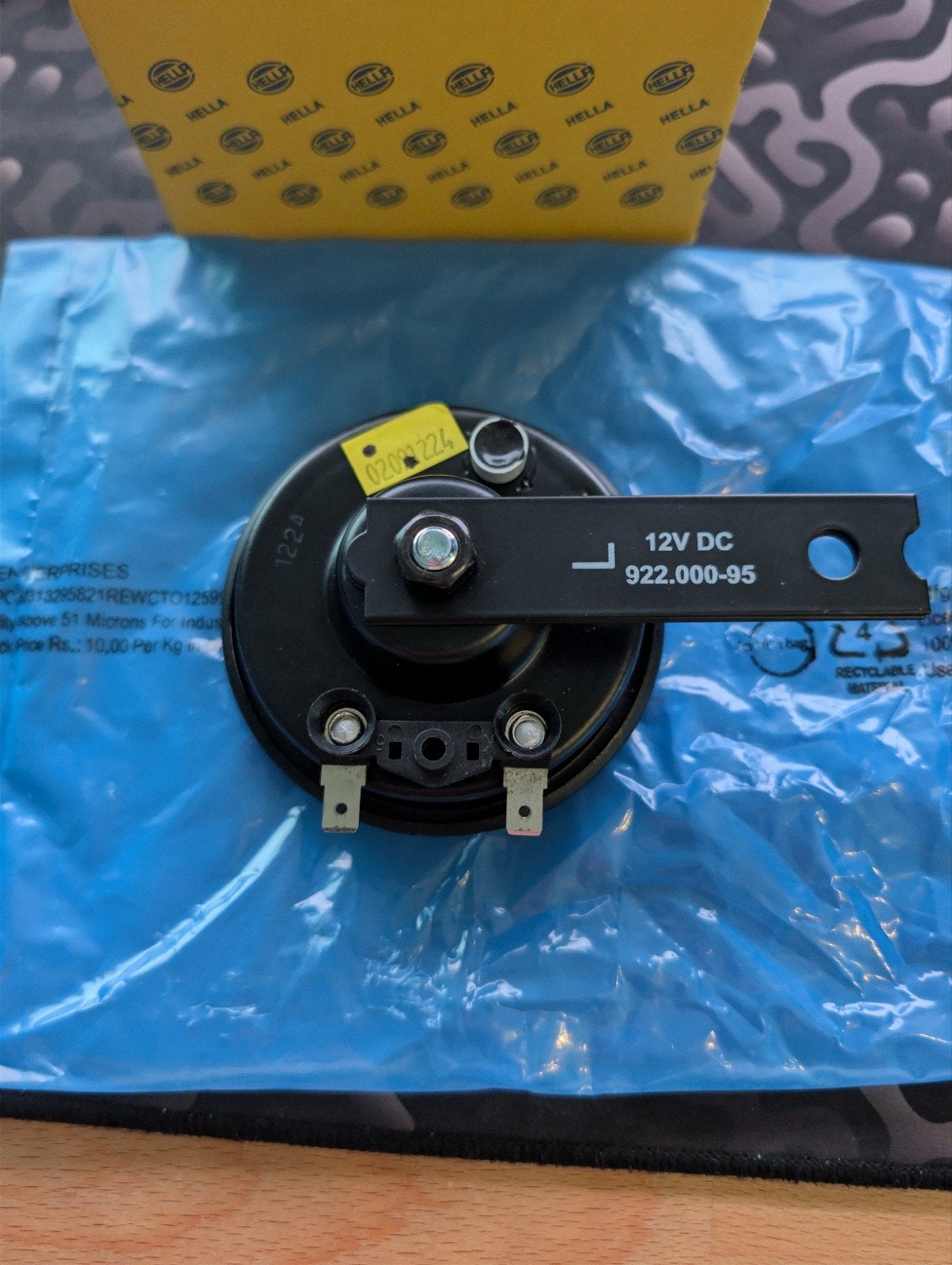 Hella 12V DC Claxon - Water Sealed, Ophalen of Verzenden