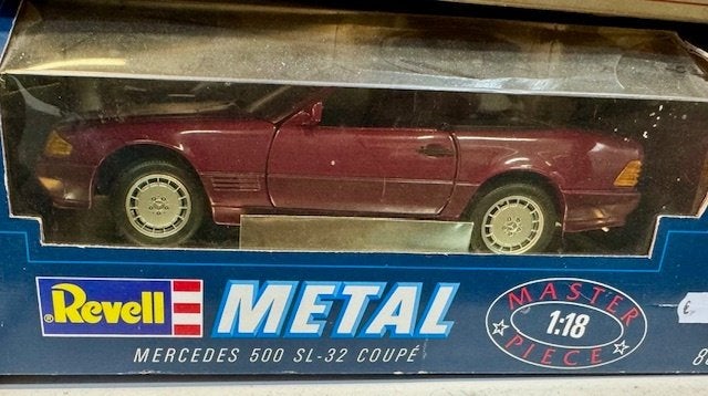 Coelianmodels, Revell, Mercedes Benz 500 SL32, 1/18, € 39,99, Ophalen of Verzenden, Nieuw, Auto, Revell