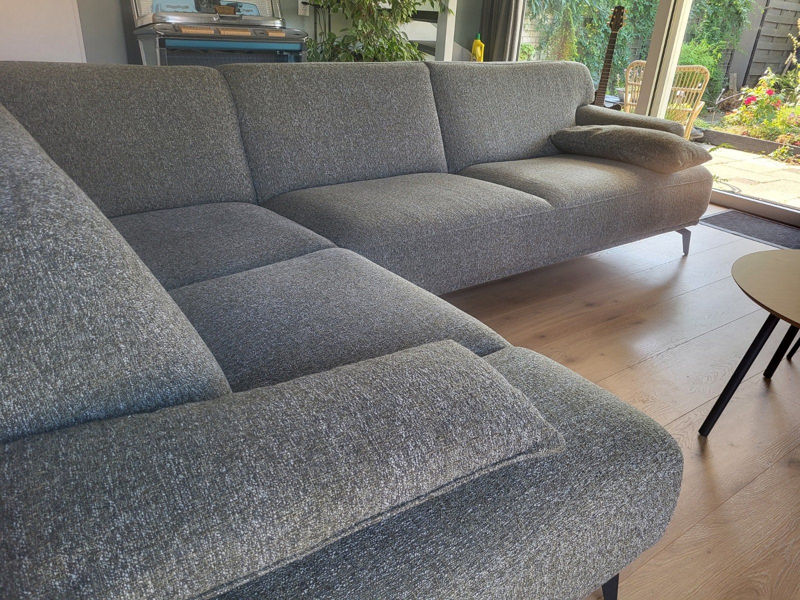 Montel Marvel Hoekbank - Zo goed als nieuw, Huis en Inrichting, Banken | Bankstellen, Ophalen, Hoekbank, 300 cm of meer, Zo goed als nieuw