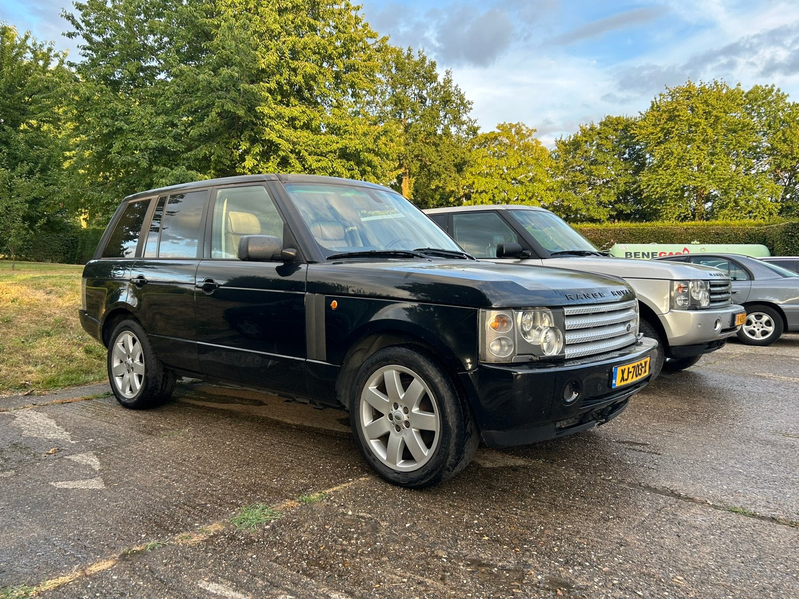 Land Rover Range Rover 4.4 V8 SE 286pk Aut 2003 Zwart, Auto's, Automaat, 2460 kg, Zwart, Vierwielaandrijving