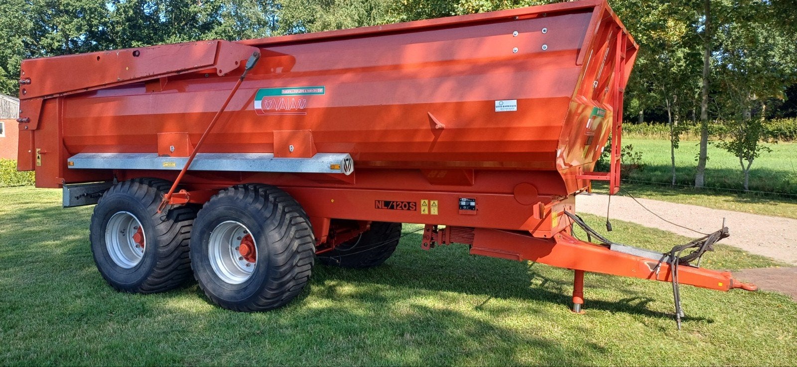 Vaia kieper 12 ton kipper kipwagen kiepwagen beco vgm jako, Ophalen, Grondbewerking