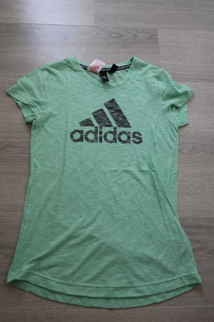 Nieuw Adidas shirt groen 164, Ophalen, Adidas, Meisje, Nieuw
