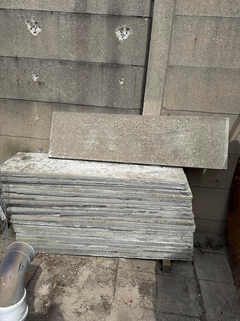 Gratis beton schotten op te halen, Ophalen, Gebruikt, Beton, Overige typen