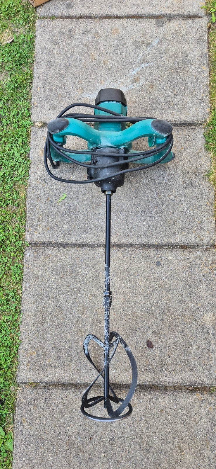 Voncroc cementmixer / mortelmixer 1800w, Ophalen of Verzenden, Zo goed als nieuw
