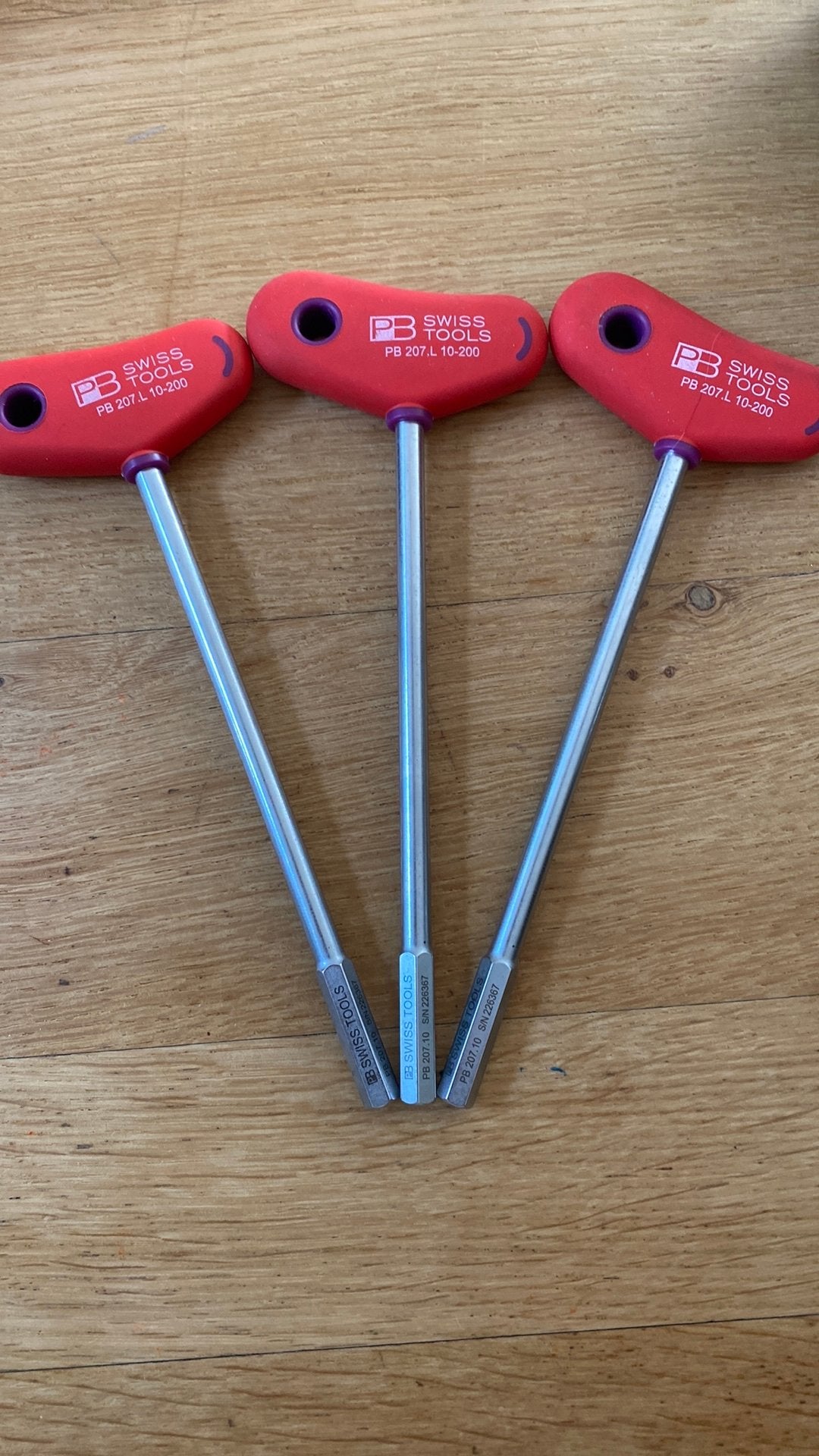 PB swiss imbus sleutel 10mm met softgrip T grip., Ophalen of Verzenden, Nieuw