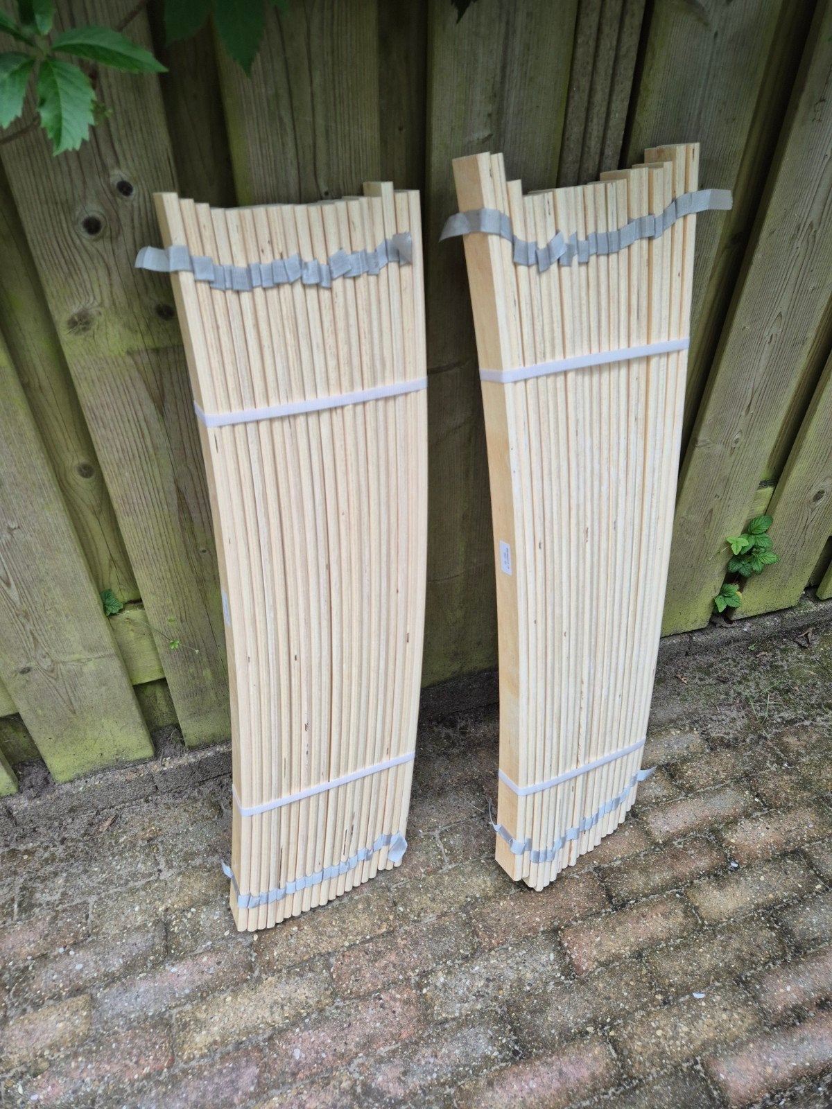 2x Nieuwe IKEA lattenbodems 90 x 200 cm, Huis en Inrichting, Slaapkamer | Matrassen en Bedbodems, Ophalen of Verzenden